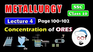 Metallurgy, Lecture 4 | Class 10 SSC | Metallurgy, Concentration of ores
