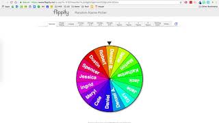 Flippity Random Name Picker
