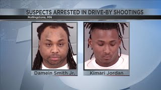 Two Winona men charged following drive by shootings in Rollingstone, Minnesota