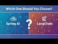 Spring AI vs LangChain – Which One Should You Choose?