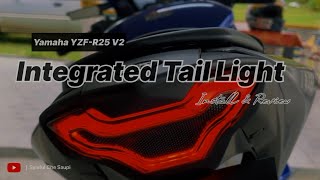 Integrated Tail Light Installation | Yamaha R25 V2