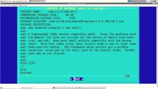 Slackware in depth #1 Packages