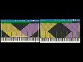 [Black MIDI] HAHA Song Remastered 2 Comparison