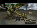 mhfu mhp2g gold rathian speedkill hammer 4 44 nekoth