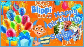 Happy Birthday Blippi | Blippi Birthday Song | Blippi | Blippi Wonders l Blippi Songs | Kids Songs 🥳