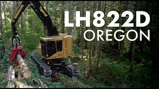 Tigercat LH822D Harvester in Oregon