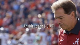 Goodbye, Nick Saban: An Ode to the G.O.A.T.