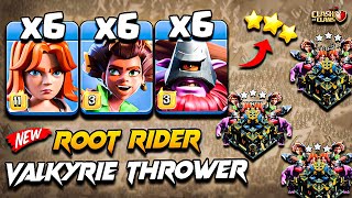 Town Hall 17 New THROWER Attack With ROOT RIDER VALKYRIE | Best TH17 Attack Strategy Clash of Clans