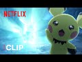 Pichu Evolves Into Pikachu ⚡ Pokémon Journeys: The Series | Netflix After School