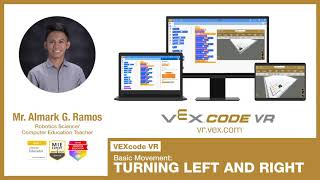 VEXcode VR: Basic Movement - Turning Left and Right