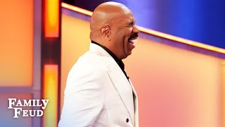 “Florida answer” cracks up Steve Harvey!