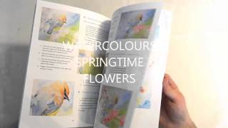 WATERCOLOURS SPRINGTIME FLOWERS You tube introduction by Maria Balcells