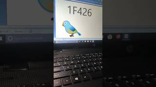 bird (🐦) drawing Ms Word shortcut key