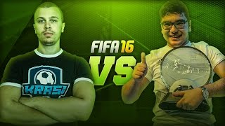 KRASI VS THE WORLD CHAMPION OF FIFA 16 - BEST FIFA 16 BATTLE OF ALL TIME - CLASH OF THE LEGENDS