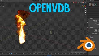 Import and Export openVDB files in Blender!