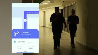 Indoor Navigation with Indoor Mapping Demonstration by SONARAX