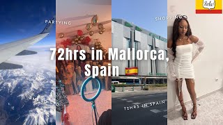 72HRS IN PALMA DE MALLORCA🇪🇸| shopping,partying,PMI - STD