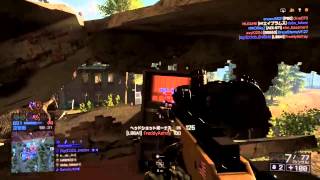 【BF4PS4】ハンタースコープ２０倍凸砂M-COM特攻　RUSH　FULLGAME