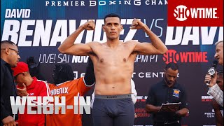 Benavidez vs. Lemieux: Weigh-In | SHOWTIME CHAMPIONSHIP BOXING