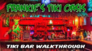 Home Tiki Bar Tour! FRANKIE'S TIKI OASIS in Los Angeles, CA!