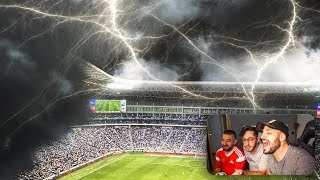 PARTIDOS JUGADOS en CONDICIONES RARAS!! TORNADOS, RAYOS...