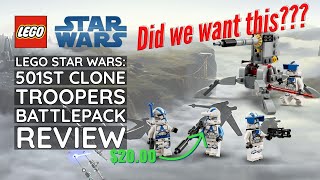 Lego Star Wars 501st Clone Troopers Battlepack (2023) Review