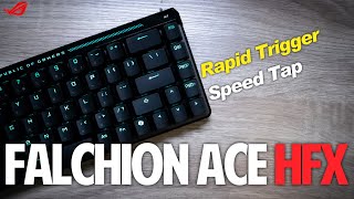 【AsSen 阿森】最滿意的磁軸手感 ROG Falchion Ace HFX | 磁軸｜65%｜RT | 鍵盤