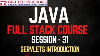 Session - 31 | Java Full Stack Developer Course | Servlets Introduction