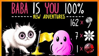 Baba Is You - New Adventures Levelpack - 100% Walkthrough  (No Commentary)