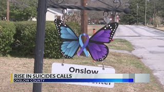 Onslow County experiencing rise in suicide deaths