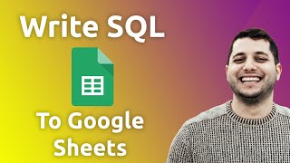 Write SQL Data to Google Sheets | WayScript Drag & Drop Programming
