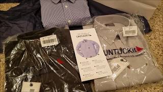 UNTUCKit Dress Shirts Designed to be worn Untucked Review Performance Synthetic 100% Cotton Anatomy