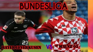 BAYERN LEVERKUSEN VS MAINZ 05 || BUNDESLIGA HIGHLIGHTS