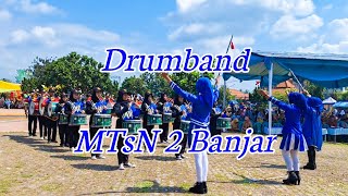 🔵FULL - ATRAKSI DRUMBAND MTsN 2 BANJAR DI ALUN-ALUN LANGENSARI KOTA BANJAR 2024