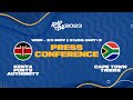 Kenya Ports Authority v Cape Town Tigers - Press Conference | ROAD TO B.A.L. 2023