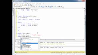 SQL Triggers - INSERTED and DELETED Tables