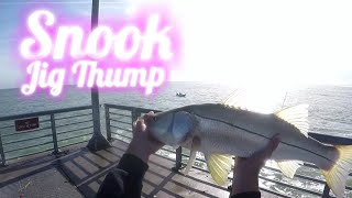 Snook Fishing with Flare Hawk Jigs