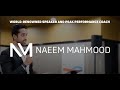 Naeem Mahmood Speaker Reel