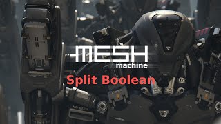 MESHmachine 0.8 - Split Boolean
