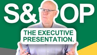 The Executive S&OP Standard No One Talks About