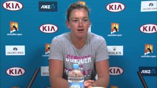 Coco Vandeweghe press conference (2R) - Australian Open 2015