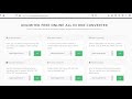 Convert Online Video, Audio, Docs, Images, Archive, Software For Free