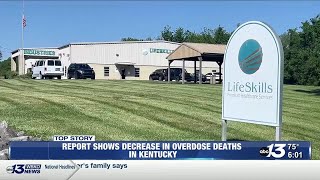 Report shows decrease in overdose deaths in Kentucky