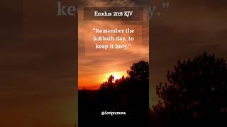 Exodus 20:8 #bibleverseofthedayencouragement #bibleverse