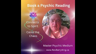 Book a Psychic Reading with Rev Barry King