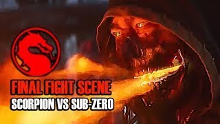 Scorpion vs Subzero Full fight ending scene / Mortal Combat (2021)