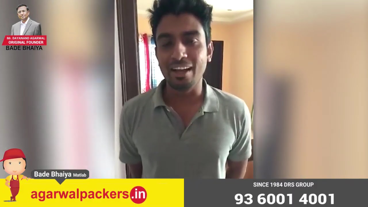 Agarwal Packers And Movers Customer Review | Corporate Relocation ...