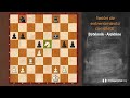 lección magistral botvinnik sesión de entrenamiento con puntuación