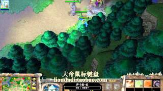 【DK X 大帝】魔兽争霸大帝2v2 荒岛求生 上岛容易出岛难