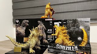 【BANDAI】Godzilla Minus One Oscar Statue｜Godzilla (2023) SOFVICS Gold Color Ver.｜一番賞《哥吉拉-1.0》奧斯卡金色軟膠